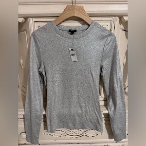 Express•Long Sleeve Glitter Top•Size S•NWT